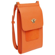 Alice Wheeler London Mini Bloomsbury Crossbody Bag - Orange