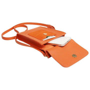 Alice Wheeler London Mini Bloomsbury Crossbody Bag - Orange