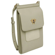 Alice Wheeler London Mini Bloomsbury Crossbody Bag - Pistachio Green