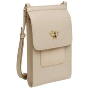 Alice Wheeler London Mini Bloomsbury Crossbody Bag - Stone Beige