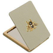 Alice Wheeler London Oblong Compact Mirror - Pistachio Green