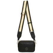 Alice Wheeler London Pimlico Honeycomb Cross Body Bag - Black