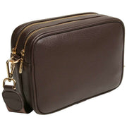 Alice Wheeler London Soho Camera Cross Body Bag - Chocolate Brown