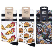 American Socks Frosty Fridge Gift Box Socks - White/Purple