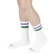 American Socks Joker Mid High Socks - White