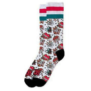 American Socks Love Hurts Mid High Socks - White