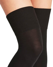 Falke Striggings Over the Knee Socks - Black