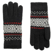 dents-jacquard-geometric-knitted-gloves---black-34478153
