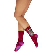 powder-ikat-tiger-ankle-socks---fuchsia-pink-34428525