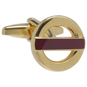 david-van-hagen-the-roundel-cufflinks---burgundygold-34497234