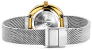 Danish Design Amelia Wrist Watch - Ripple Silver