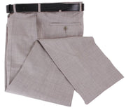 BRUHL Robert Lightweight Wool Mix Smart Trousers - Putty Beige