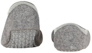 Falke Cosyshoe Invisible Slipper Socks - Light Grey Marl