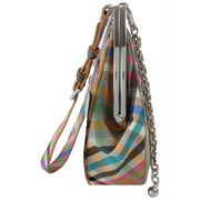 vivienne-westwood-heather-check-charm-frame-purse---beigepinkblue-35446850