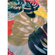 powder-exotic-leaves-linen-cotton-scarf---beigeredblue-35503416