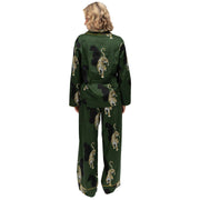 cyberjammies-olive-leopard-print-long-sleeve-wide-leg-pyjama-set---greengold-34514525