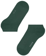 Falke Climawool Sneaker Socks - Hunter Green