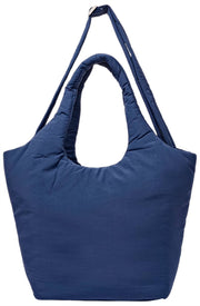 Roka Oxford Medium Taslon Shoulder Bag - Deep Cobalt Blue