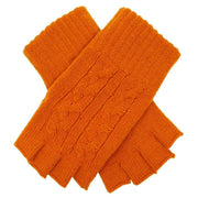 dents-fingerless-cable-knit-gloves---pumpkin-orange-34478180