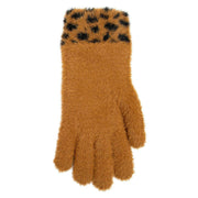 dents-spotted-feather-yarn-knitted-gloves---tan-beige-34478248