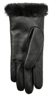 Dents Yasmin Touchscreen Leather Gloves - Black