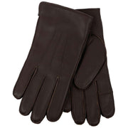 isotoner-premium-3-point-leather-smartouch™-gloves---chocolate-brown-34518355