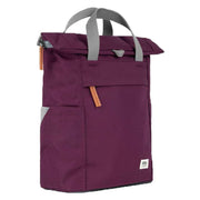 roka-finchley-a-small-recycled-canvas-backpack---cherry-lacquer-burgundy-34462112