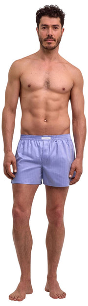 Falke Daily Woven Boxer - Ocean Blue