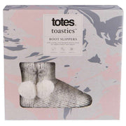 totes-toasties-space-dye-knitted-boot-slippers---grey-34475940