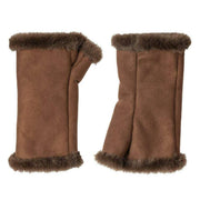 dents-fingerless-faux-suede-mittens---chocolate-brown-34478423