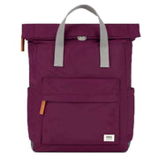 roka-canfield-b-medium-recycled-nylon-backpack---royal-burgundy-34459512