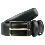 dents-gold-buckle-lined-leather-belt---black-34490492