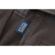 BRUHL Catania B Giza Cotton Chinos - Anthracite Grey