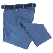 BRUHL London GB Pima Cotton Chinos - Marine Navy