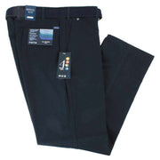 BRUHL Montana Four Seasons Pima Cotton Pants - Marine Navy