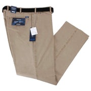 BRUHL Montana Micro Structure Chinos - Putty Beige