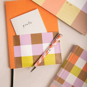 caroline-gardner-multi-check-front-pocket-journal-set---orange-35903601