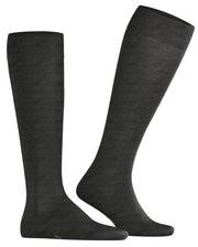 Falke Climawool Knee High Socks - Anthra Mel Grey