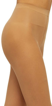 Wolford Individual Ultra Sheer 10 Denier Tights - Gobi Beige
