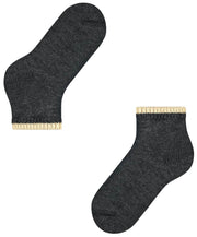 Falke Cosy Plush Socks - Anthracite Melange Grey