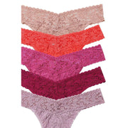 hanky-panky-signature-lace-original-rise-5-pack-thong---desert-roseneon-coralbright-amethyst-34944815