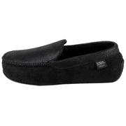 isotoner-square-patterned-smart-moccasin-slippers---black-34523232