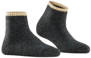 Falke Cosy Plush Socks - Anthracite Melange Grey