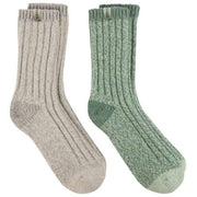 totes-toasties-2-pack-chunky-twist-wool-boot-socks---sage-greengrey-34518175