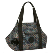 kipling-art-mini-tote-bag---geo-feathers-black-34465311