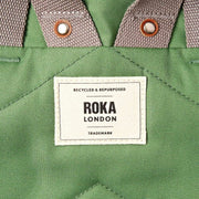 roka-finchley-a-large-recycled-canvas-backpack---artichoke-green-35910156