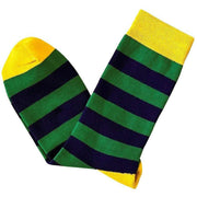 bassin-and-brown-tathame-hooped-striped-socks---royal-bluegreenyellow-35060077