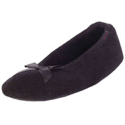isotoner-terry-ballerina-slippers---black-34523039
