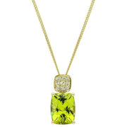 elements-gold-cushion-cut-cluster-peridot-9ct-gold-pendant---goldgreen-35460978