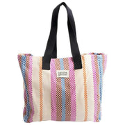 caroline-gardner-check-stripe-printed-canvas-large-tote-bag---whitepinkorange-35903524